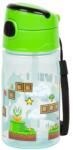 DERFORM Szívószálas műanyag kulacs 330 ml - Player (BC06)