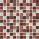 Premium Mosaic Üvegmozaik Premium Mosaic barna 30x30 cm fényes MOS25MIX6 (MOS25MIX6)
