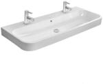 Duravit Mosdó Duravit Happy D. 2 120x50, 5 cm fehér színben fényes felülettel két nyílással a csaptelep számára 23181200261 (23181200261)