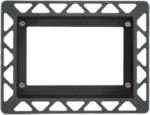 Tece Beépítési keret Tece Loop fekete 22 cm 9.240. 647 (9.240.647)