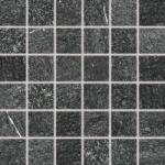 RAKO Mozaik Rako Quarzit fekete 30x30 cm matt DDM06739.1 (DDM06739.1)