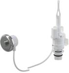 Alca távirányító pneumatikus öblítési kézikönyv, Krómfényű, MPO11 falra (MPO11)