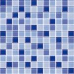 Premium Mosaic Üvegmozaik Premium Mosaic kék 30x30 cm fényes MOS25MIX5 (MOS25MIX5)
