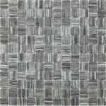 Premium Mosaic Üvegmozaik Premium Mosaic szürke 30x30 cm matt/fényes MOS23TEXGY (MOS23TEXGY)