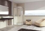 HÜPPE Zuhanysarok negyedkör 100x100 cm Hüppe Aura elegance 402403.092. 322 (402403.092.322)