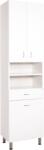 Keramia Fürdőszobaszekrény magas Keramia Pro 50x192x33, 3 cm fehér lesk PROV50K (PROV50K)