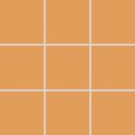 RAKO Mozaik Rako Color Two dark orange 10x10 cm matt GAA0K150.1 (2141501)