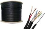 LinkPower Cablu CAT5E FTP CCA + alimentare si sufa LinkPower LINK-FTP CCA-AUTO+2C, pret/305 m, negru (LINK-FTP CCA-AUTO+2C)