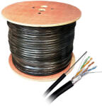 LinkPower Cablu FTP CAT5E Cupru + sufa LinkPower LINK-FTP-AUTO, pret /305 m, negru (LINK-FTP-AUTO)