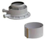 Saunier Duval 60/100 PPs indító idom (0020257015) (0020257015) - szerelvenybolt