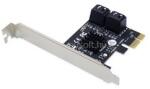 Conceptronic Bővítőkártya - EMRICK02G (PCIe x1 to 4x SATA III) (EMRICK03G) (EMRICK03G)