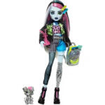 Mattel Monster High - Frankie Stein baba kutyus kisállattal (HXH73) - morzsajatekbolt