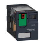 Schneider Electric Schneider RXM miniatűr relé, 4CO, 3A, 230VAC, tesztgomb RXM4GB1P7 (RXM4GB1P7)