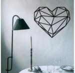 Asir Fali dekoráció 47x40 cm szív fém 279ENZ1124 (AS1957)