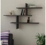 ASIR GROUP Fali polc LEO 80, 5x123 cm antracit AS1905 (AS1905)