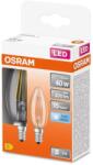 OSRAM KÉSZLET 2x LED Izzó FILAMENT B35 E14/4W/230V 4000K - Osram P225659 (P225659)
