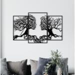 Asir Fali dekoráció 116x71 cm Az élet fája fém 279ENZ1114 (AS1983)