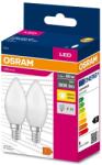 OSRAM KÉSZLET 2x LED Izzó B38 E14/7, 5W/230V 3000K - Osram 4058075628687 (P225643)