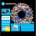 Aigostar B. V. Aigostar - LED Karácsonyi kültéri lánc 200xLED/8 funkció 8m IP44 többszínű AI1434 (AI1434)