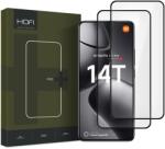 HOFI Edzett üveg Hofi Glass Pro+ 2-pack Xiaomi 14T/14T Pro fekete üvegfólia
