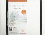 Clairefontaine Fontaine Hot-Pressed Hardbound Book + 4 Blotting Papers Скицник 24 21 x 16 cm 300 g (975442C)