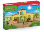 Schleich Schleich, Farm World, Ferma mare cu animale si accesorii, set, 42605 Figurina