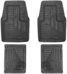 Carguard Univerzális autós gumiszőnyeg szett , 72 x 47 cm, 71 x 43, 5 cm , PVC , fekete, 55835B