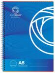 BLUERING Caiet cu spira A5, 70 file, 70g/mp, coperta carton, dictando, BLUERING (BR770003)