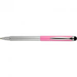Zebra Golyóstoll metál rózsa test, Zebra Stylus Telescopic, írásszín kék - delfinbuvar