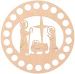 ATMOWOOD Fafedél kosárhoz - betlehem Válasszon váltazatot: : 18 cm