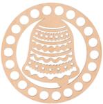 ATMOWOOD Fafedél kosárhoz - harang Válasszon váltazatot: : 30 cm