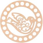 ATMOWOOD Fafedél kosárhoz - galamb Válasszon váltazatot: : 18 cm