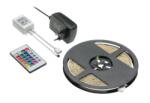 GTV LD-ZL5RGB150-00 RGB LED készlet 5m 150LED 25W, IR vezérlő 24 gombos, tápegység 12V25W, IP20 (LD-ZL5RGB150-00)