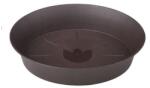 Plastia cserépalátét Tulipan 35cm csokoládé