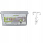 Ecolight Dupla kampós rögzítő tartó USMP-2-BIS YDYp lapos kábelekhez 500 db ECOLIGHT (ECOKAB0460)
