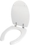 Green Clean Ergonómikus, elől kivágott WC-ülőke fedővel GCV21, GCV31, GCV56 akadálymentes WC-hez (GCT21)