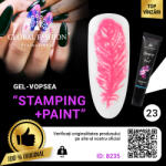 Global Fashion Gel paint pentru stamping și pictură Global Fashion, 8 ml, 23