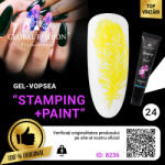 Global Fashion Gel Paint pentru Stamping și pictură, Global Fashion, 8 ml