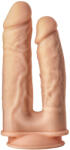 DreamToys Dildo cu Densitate Dubla Dream Toys Real Love Double Penetrator Light Dildo