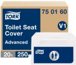 Tork Advanced WC ülőke takaró V1 1 rétegű, fehér, 250lap/csomag SCA750160