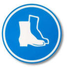  Lábvédő használata öntapadó padlójelölés Ø 300 mm (062S-300C-SHO)