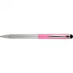 Zebra Golyóstoll metál rózsa test, Zebra Stylus Telescopic, írásszín kék (46617) - irodaitermekek