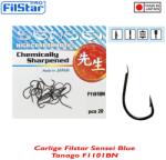 Filstar Carlige FILSTAR Sensei Blue Tanago F1101BN, nr. 14, 20buc/plic (F1101BN-14)