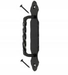 KOTARBAU Mâner de ușă antaba forjat negru 190 mm (ZSY0524)
