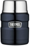 Thermos Thermos, Termosz ételekhez összerakható kanállal és bögrével, sötétkék, 470 ml