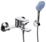 Erga Omala, fali kádcsaptelep kézizuhany készlettel, króm, ERG-YKA-BW. OMALA-CHR (ERG-YKA-BW.OMALA-CHR)