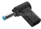 Conceptronic átalakító - ABBY15PC02 (USB-C to DELL 4.5x3mm 18-20V, PD: 100W, fekete) (ABBY15PC02) (ABBY15PC02)
