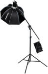 Godox MS300II-V Boom Vakuszett belső viszonyokhoz - Boom állvány - Mikrosat 100cm octobox (300Ws)