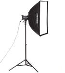 Godox LA200Bi Color LED Lámpa Szett, Mikrosat 4click 60x90cm softboxal