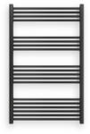 Welland Fekete 750x1200mm törölközőszárítós fürdőszobai radiátor Welland Lux | Készletről | Gyors kiszállítással (CN1200750BL)
